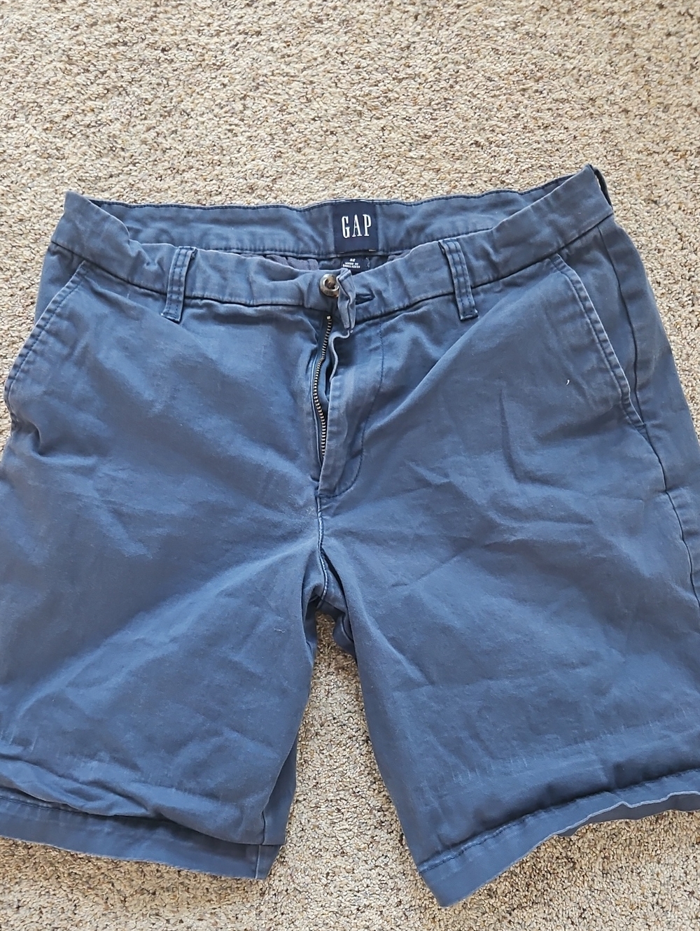 GAP Men's Navy Cotton  Shorts
